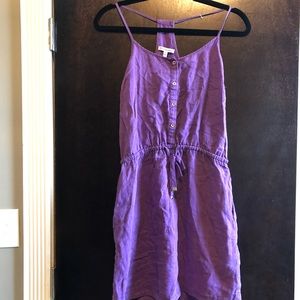 Juicy couture purple bathing suit coverup